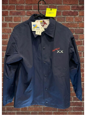 KAWS x Warhol x Uniqlo Coach Jacket Large JP 476316 Brand New